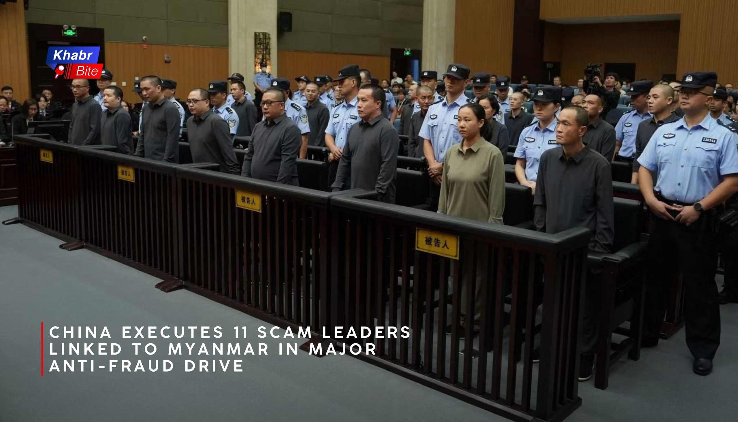 China Executes 11 Scam Leaders
