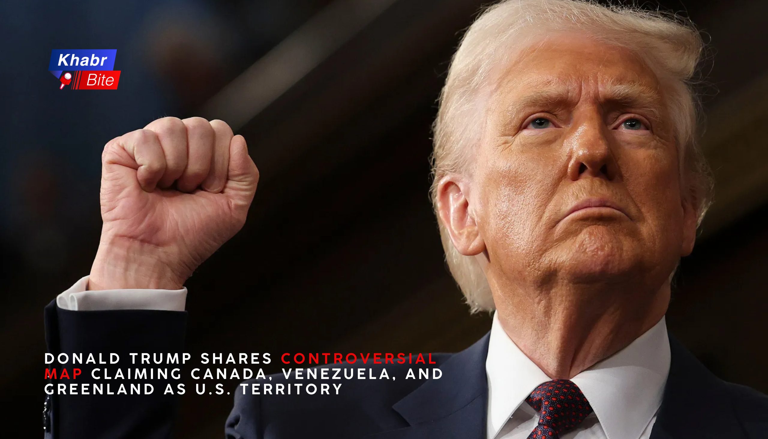 Donald Trump Shares Controversial Map Claiming Canada, Venezuela, and Greenland as USA Territory