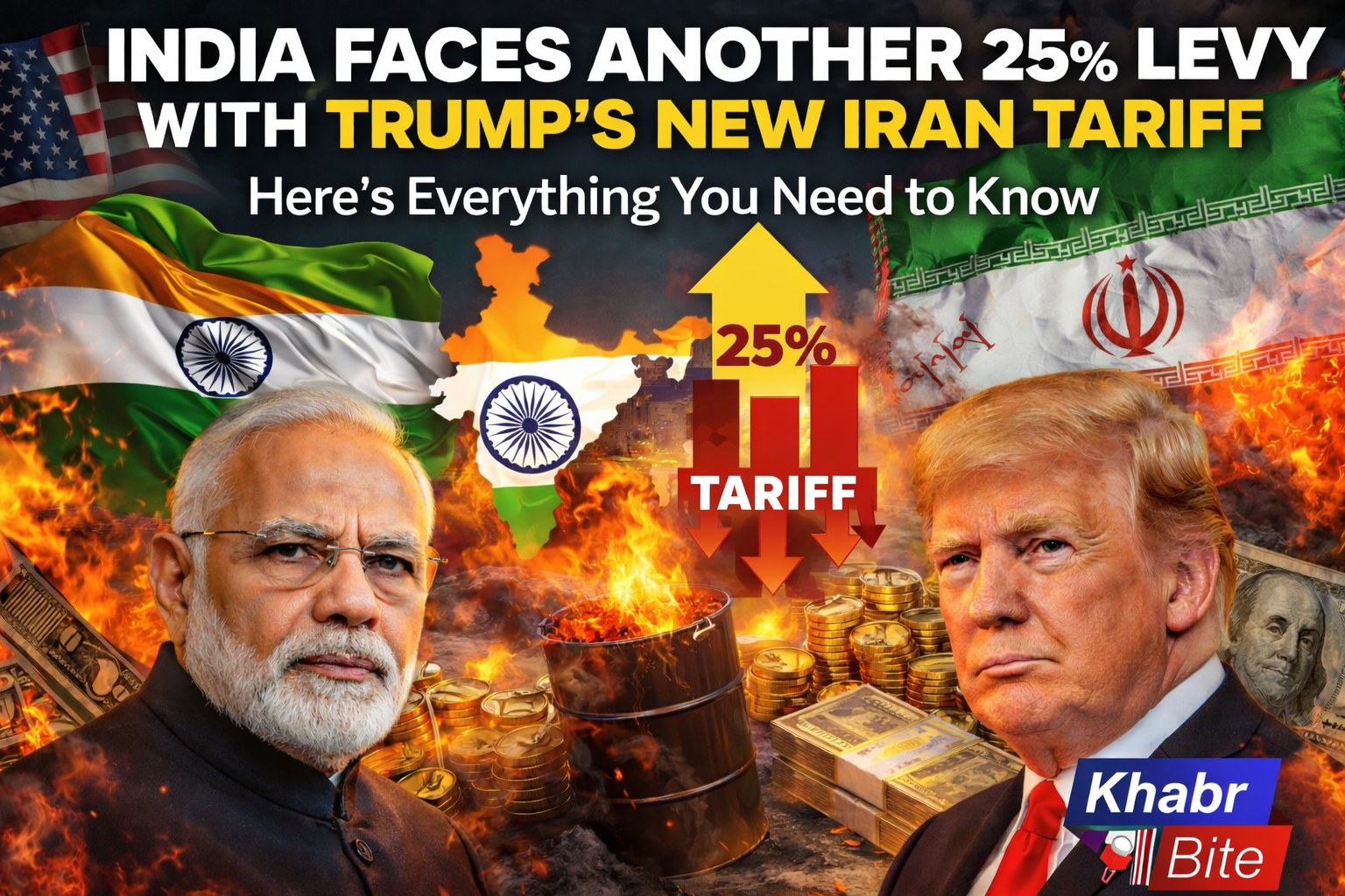 India Faces Another 25% Levy With Trump’s New Iran Tariff