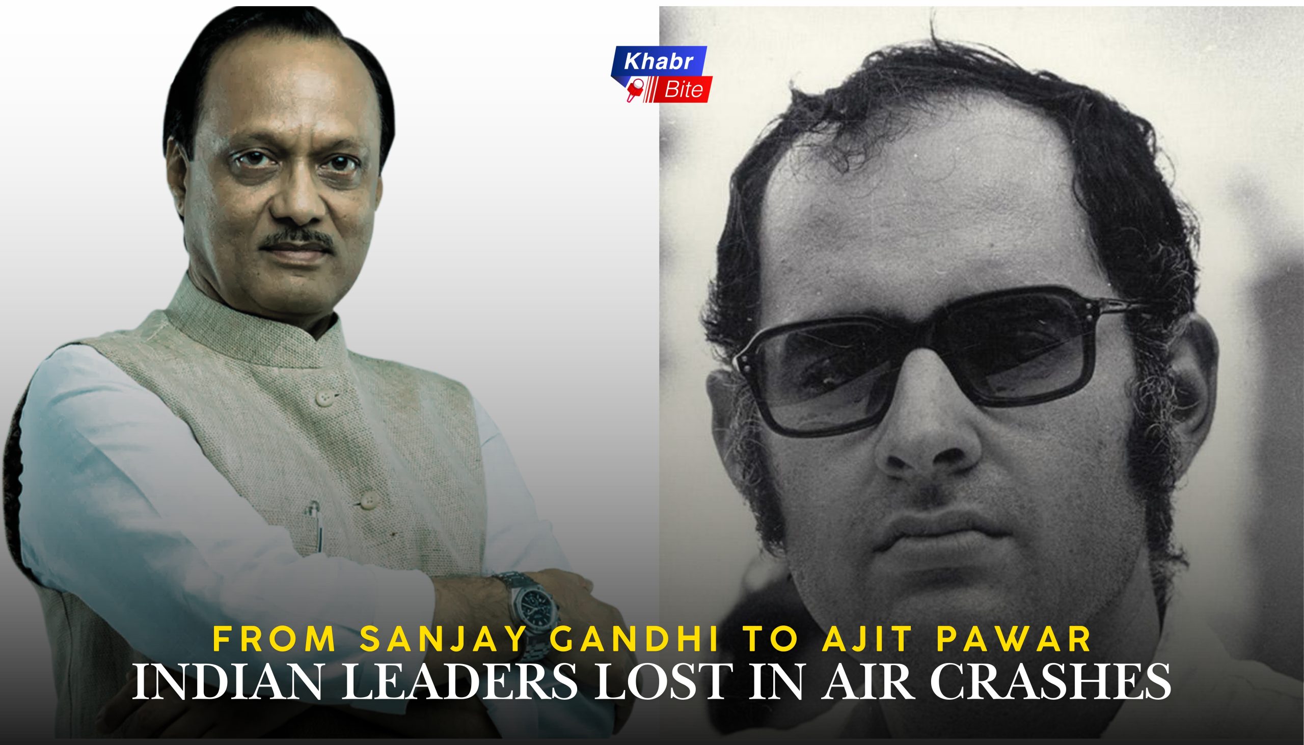 Indian Leaders Lost in Air Crashes