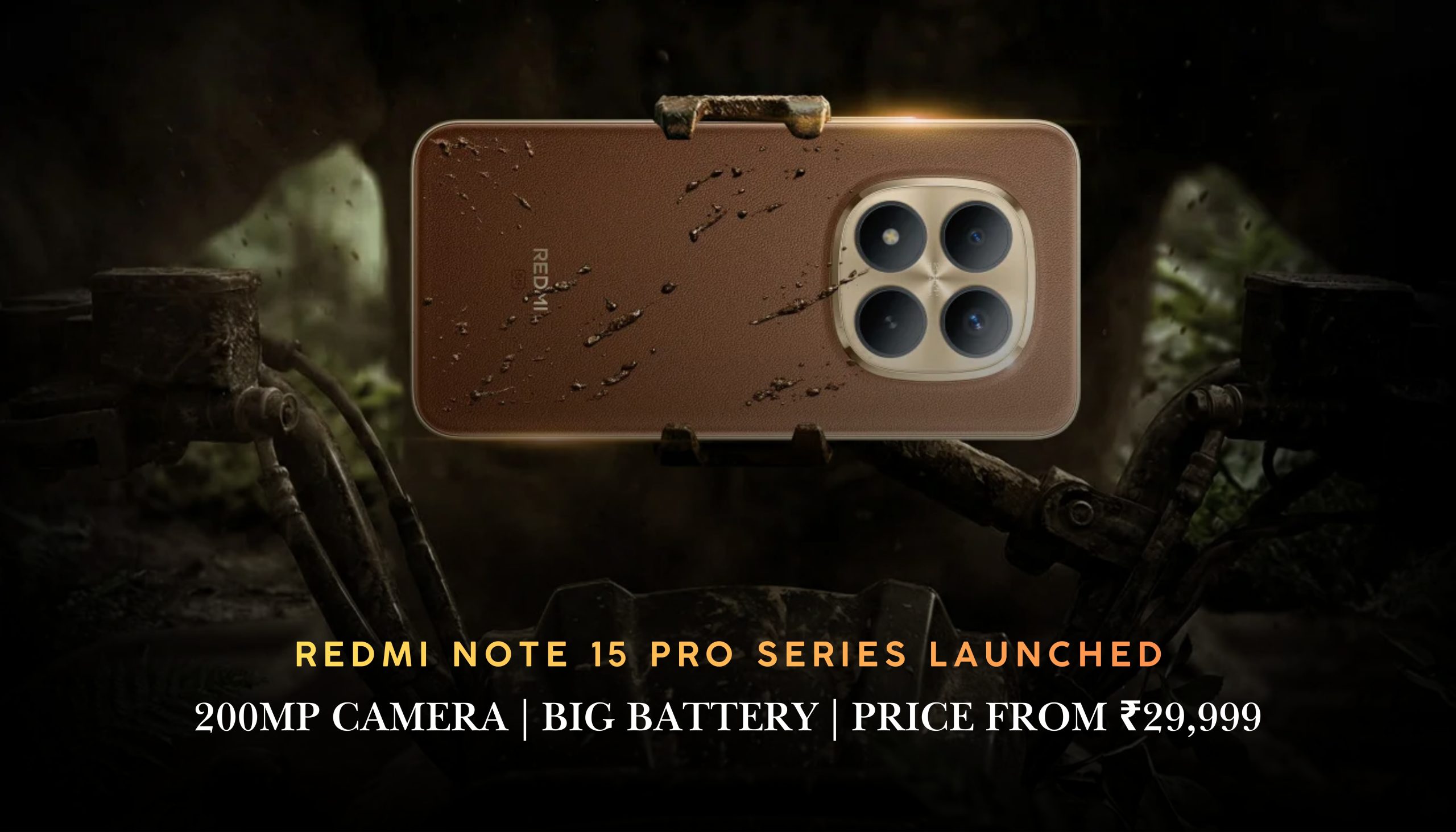 Redmi Note 15 Pro Series Launched in India