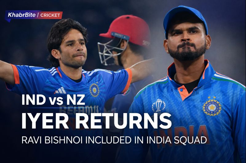 Shreyas Iyer Makes Comeback, Bishnoi Included