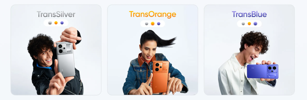 Realme P4 Power Colour Options