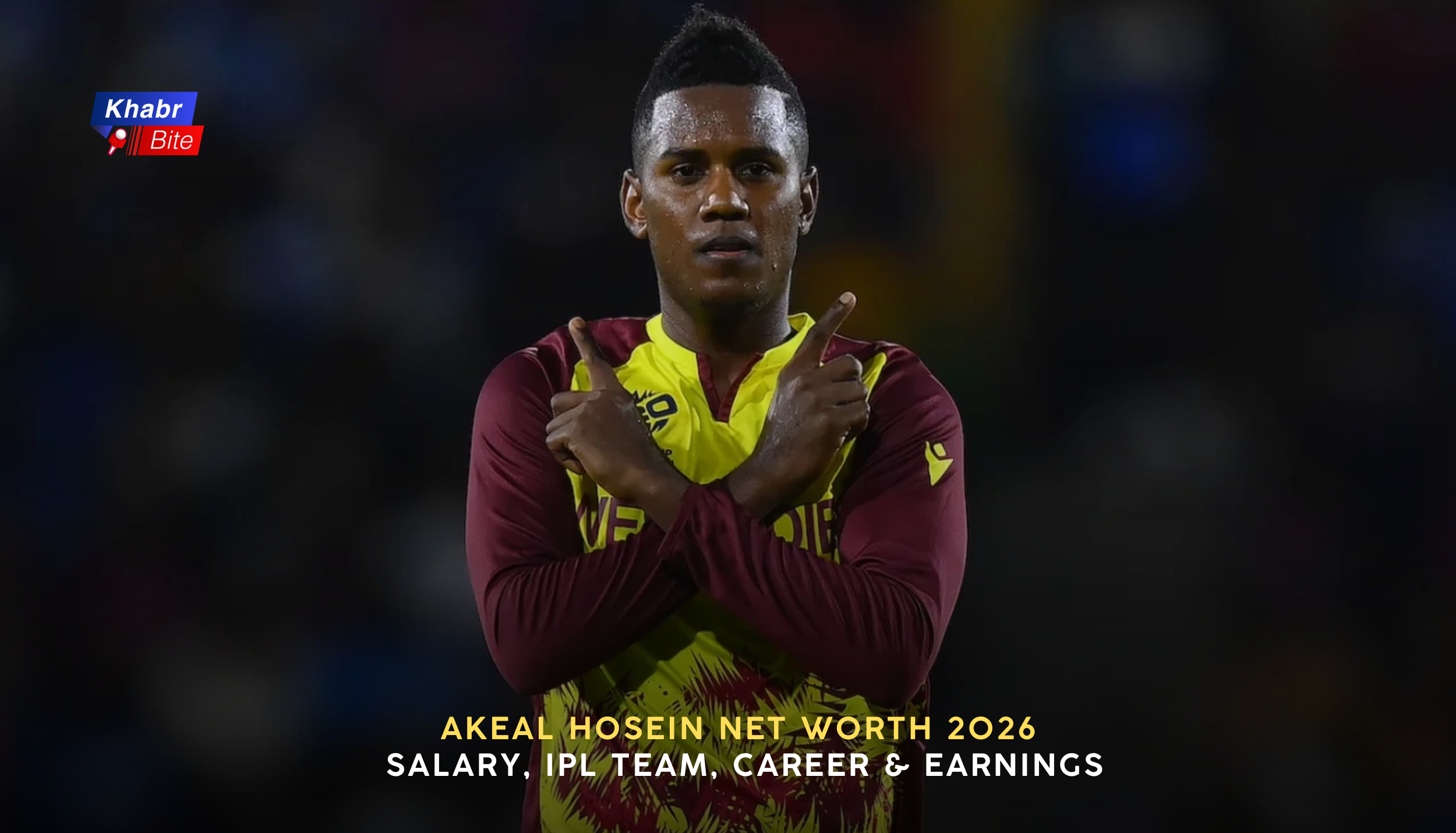 Akeal Hosein West Indies cricketer net worth 2026 salary IPL team career earnings
