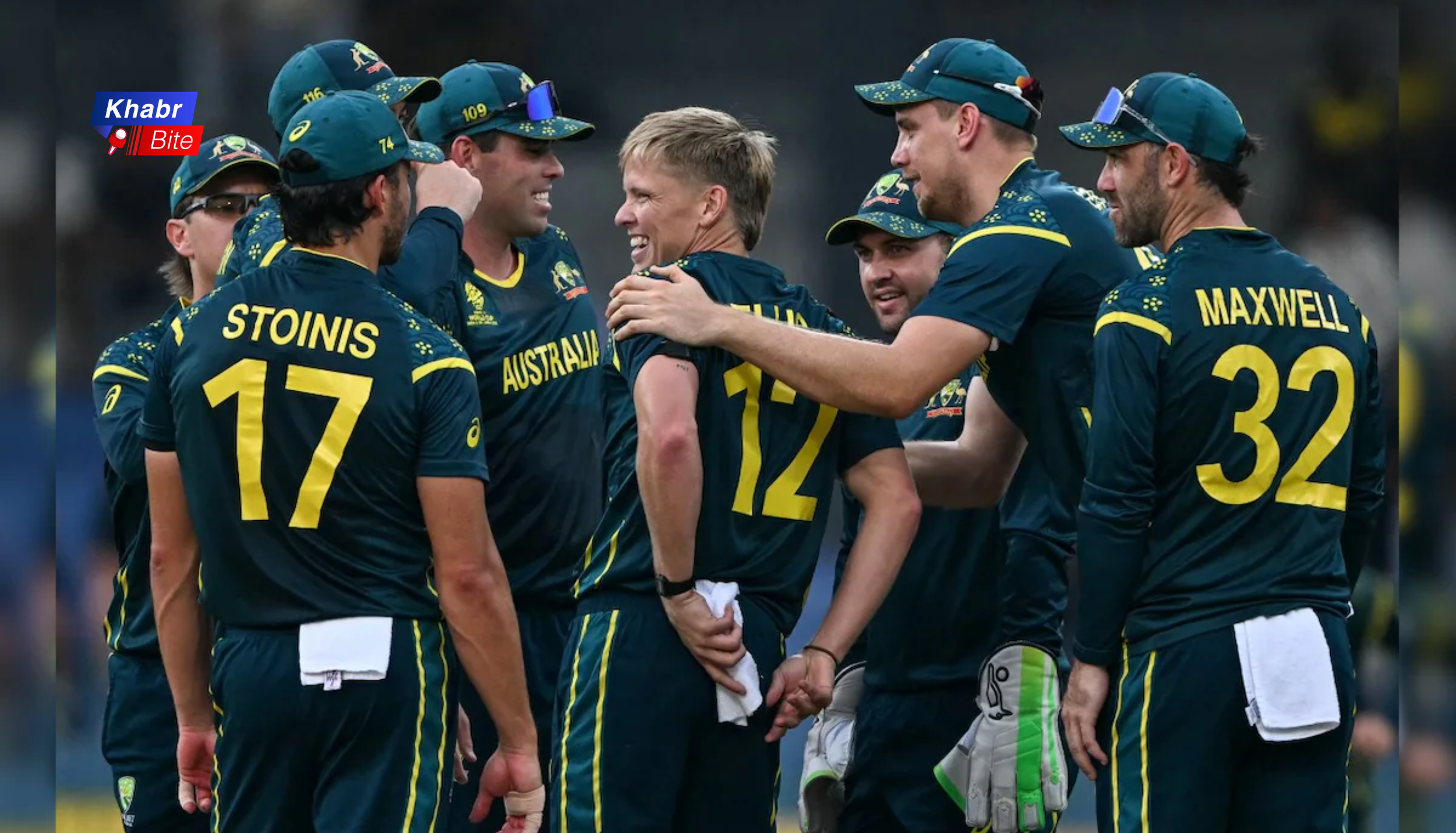 Australia cricket team players during T20 World Cup 2026 match