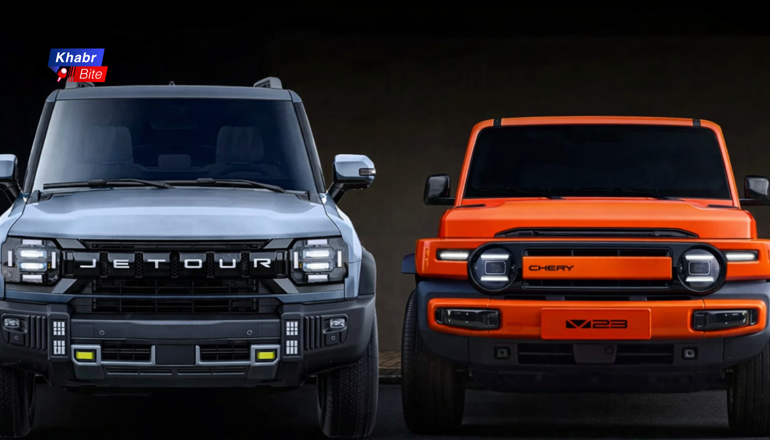 Jetour T2 hybrid and Chery iCar V23 electric SUV front view upcoming SUVs in India