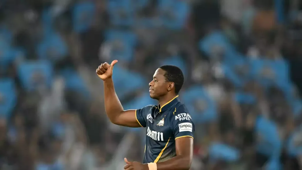 Kagiso Rabada during Ipl 