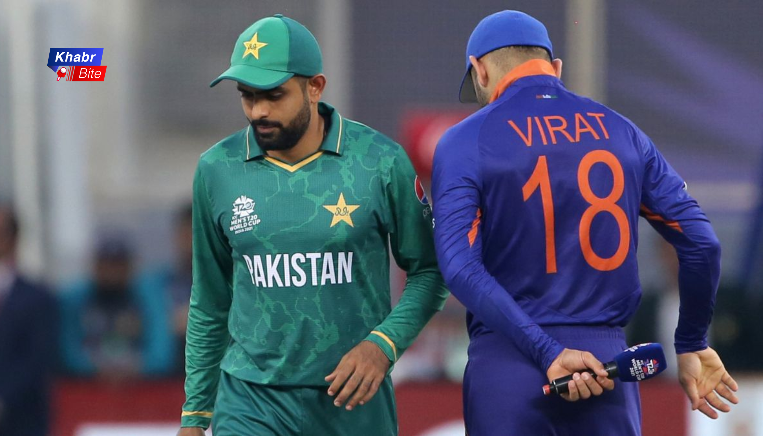 Virat Kohli and Babar Azam during T20 match highlighting fastest 3500 T20I runs comparison