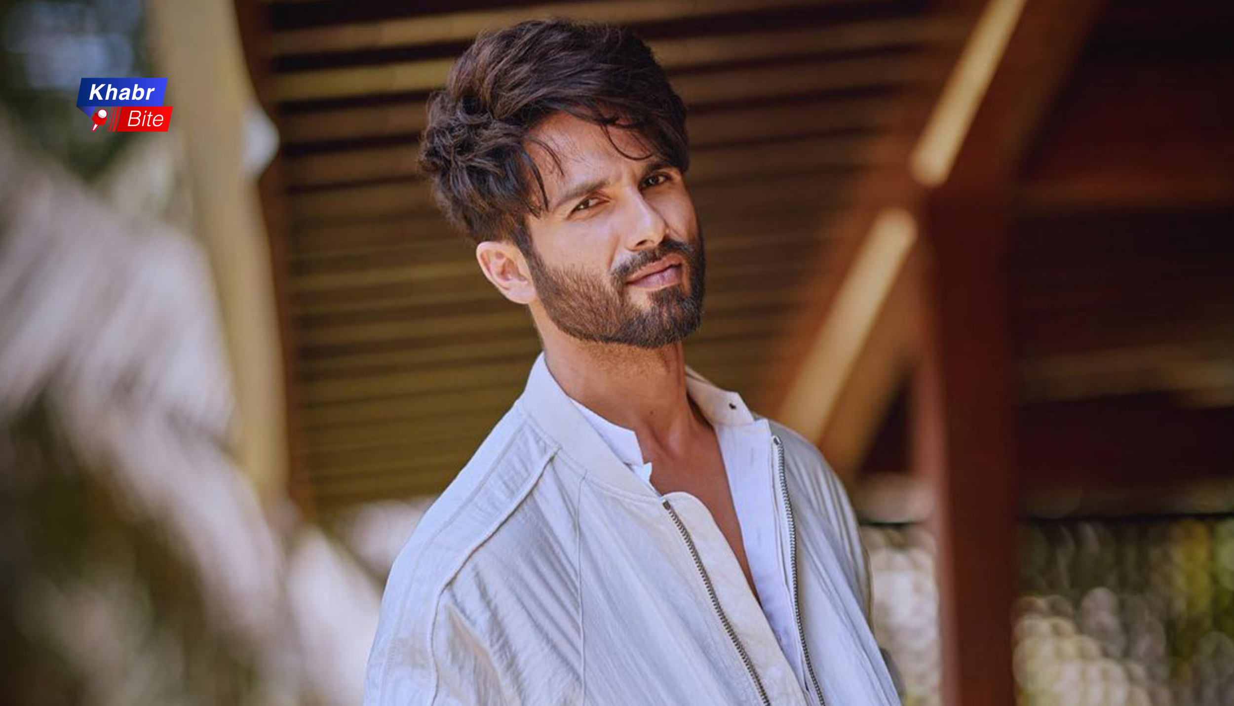 Shahid Kapoor portrait in casual look during photoshoot