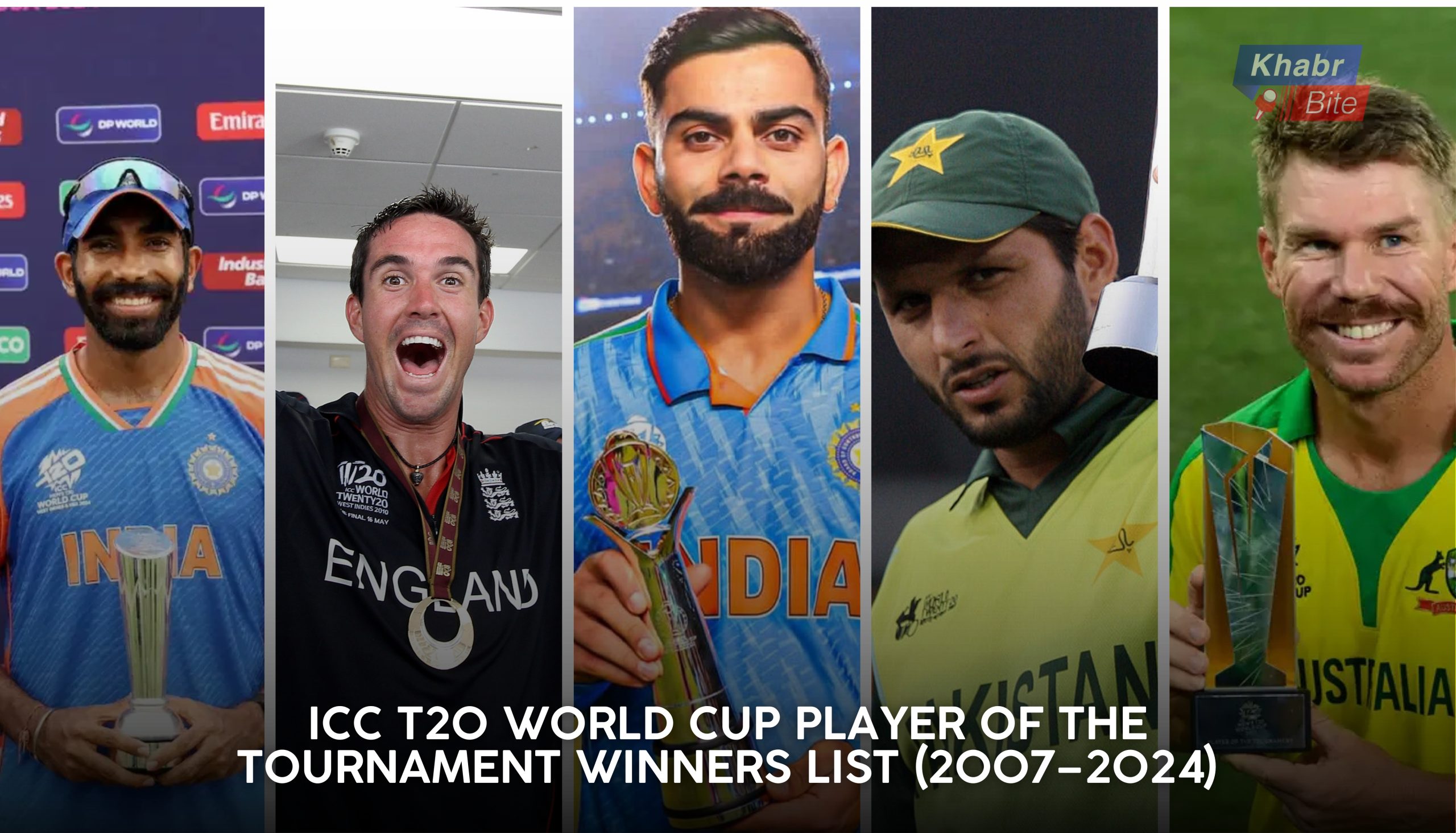 T20 World Cup Player of the Tournament Winners List