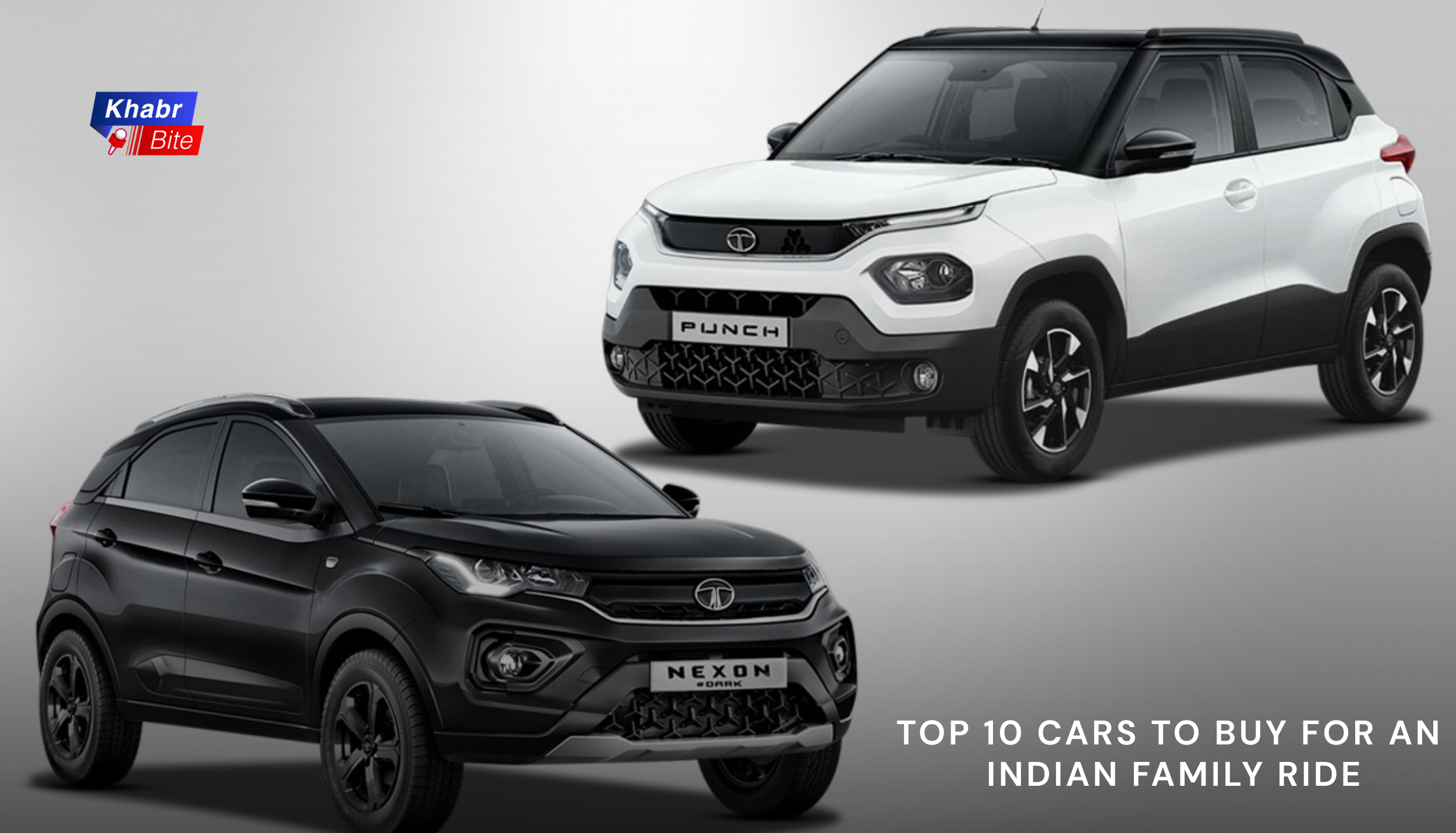 “Tata Punch and Tata Nexon best family cars under 10 lakh in India”