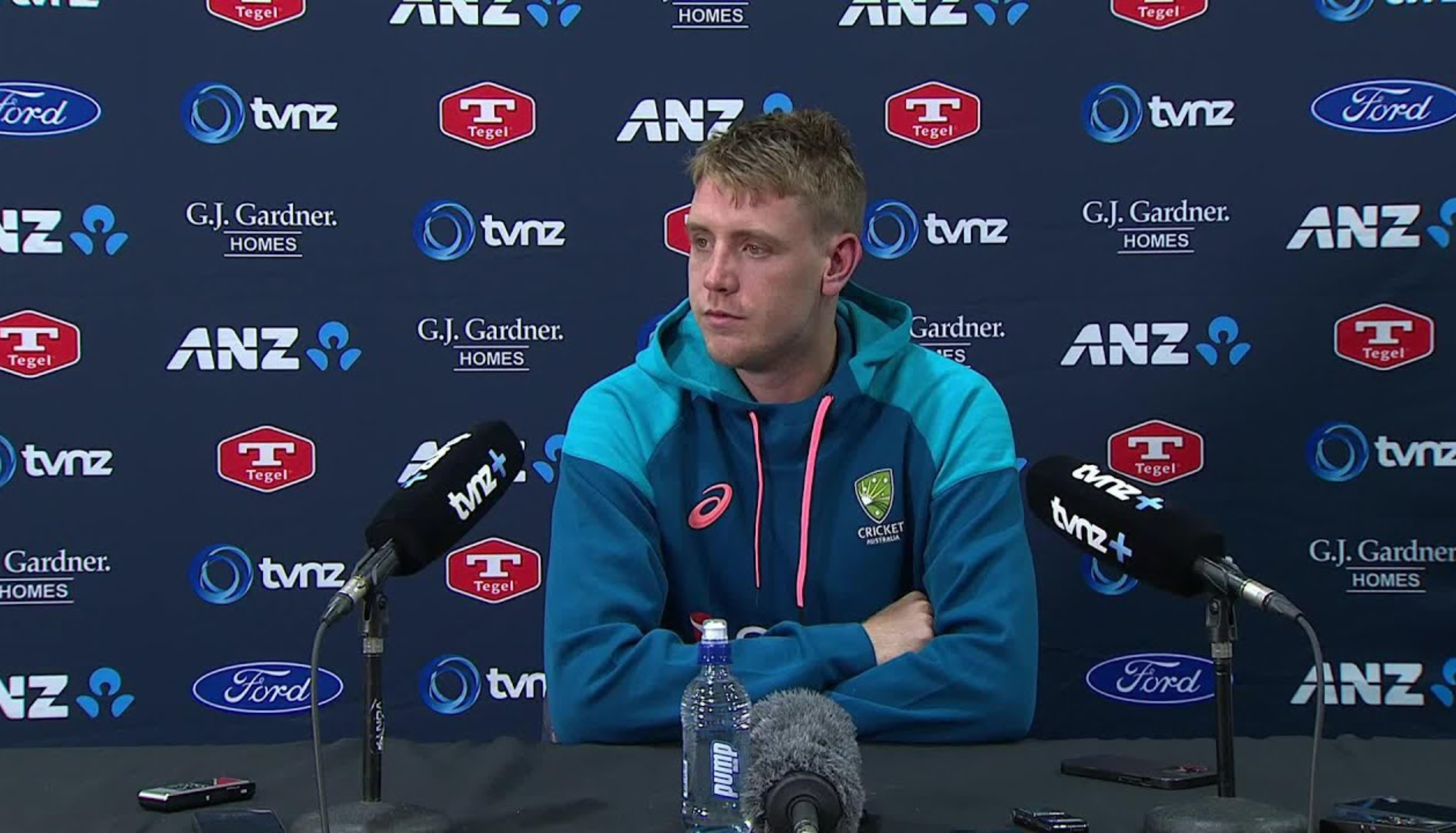 Cameron Green at press conference before IPL 2026 amid reporter clash controversy
