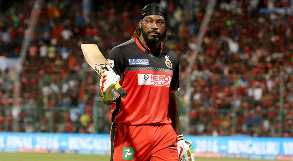Chris Gayle established a record by hitting 357 sixes.