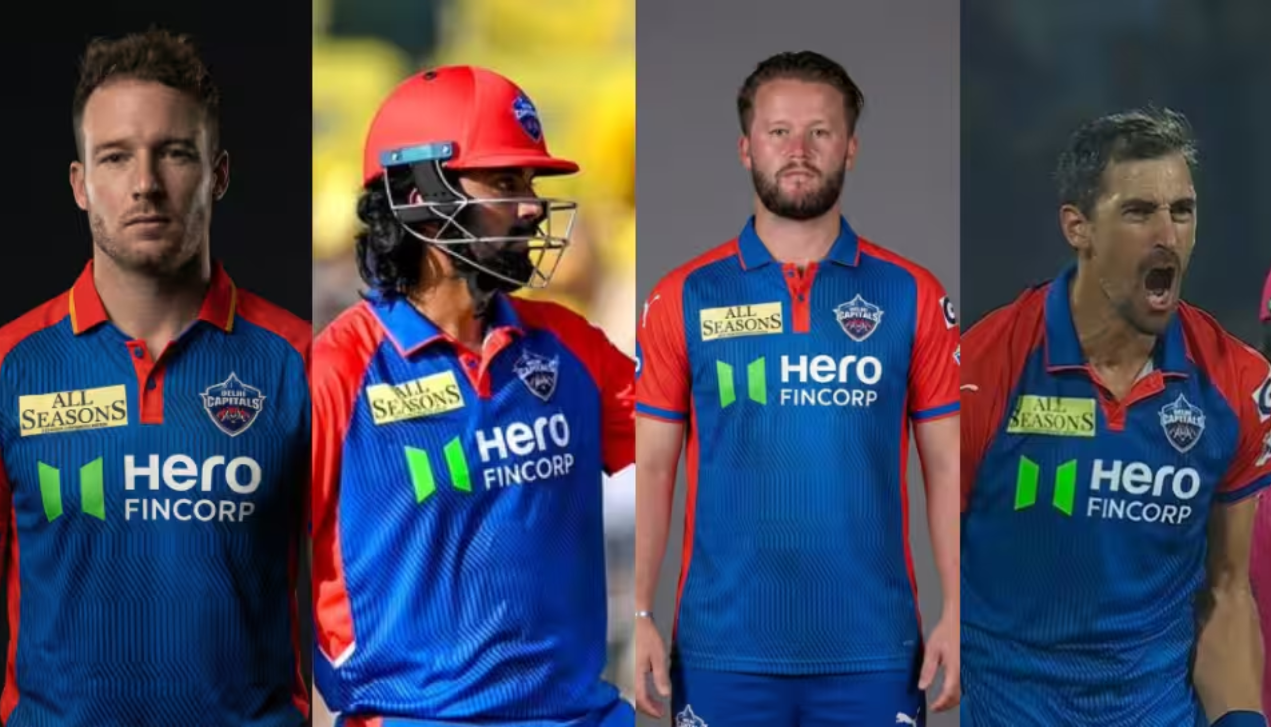 Delhi Capitals players in team jersey ahead of IPL 2026 season