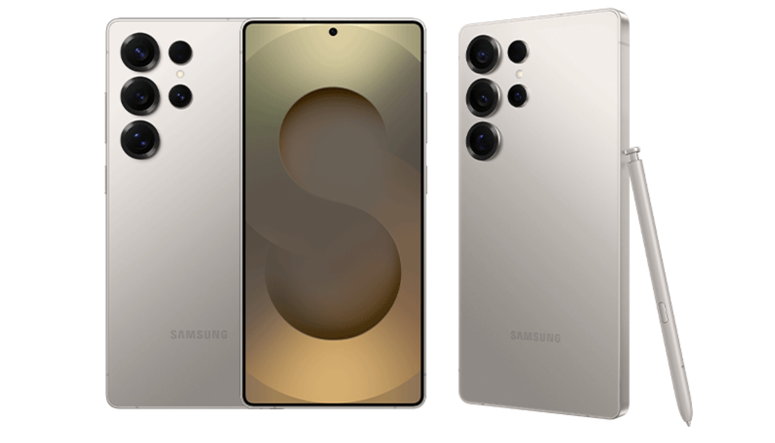 Samsung Galaxy S25 Ultra with S Pen and quad camera design