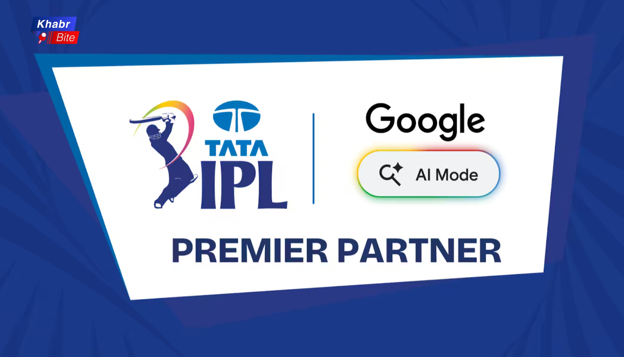 IPL and Google AI Mode premier partnership official image