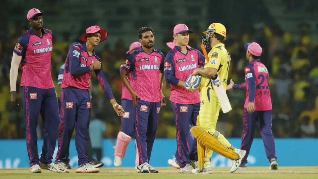 RR vs CSK players