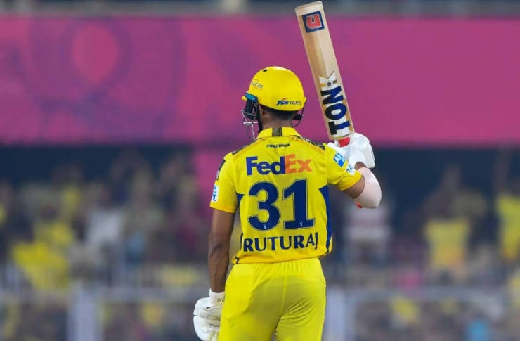Ruturaj Gaikwad during IPL