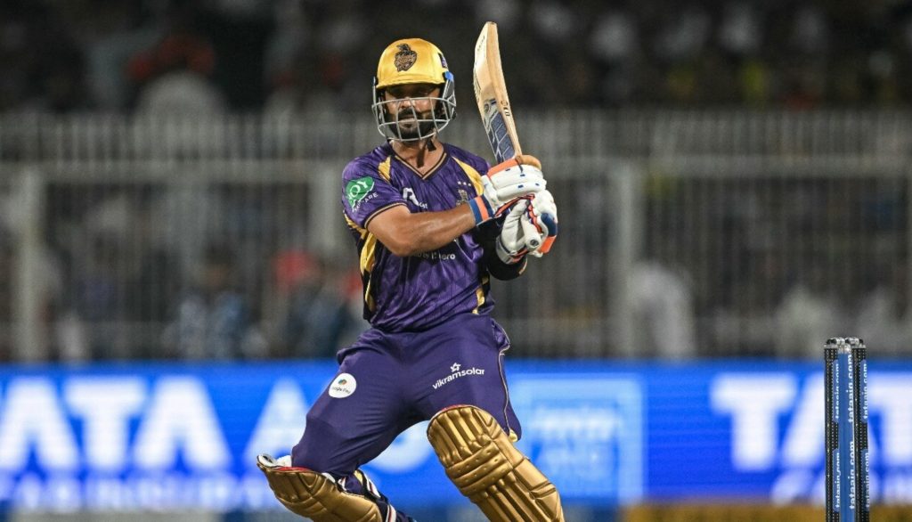 Kolkata Knight Riders captain Ajinkya Rahane