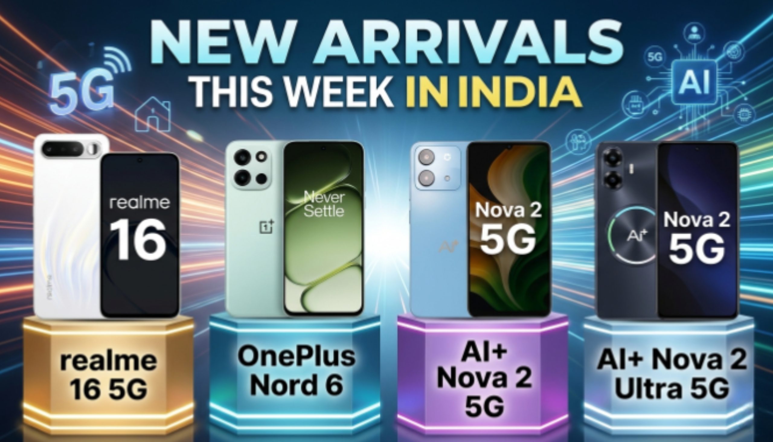 April Month Smartphone Launches