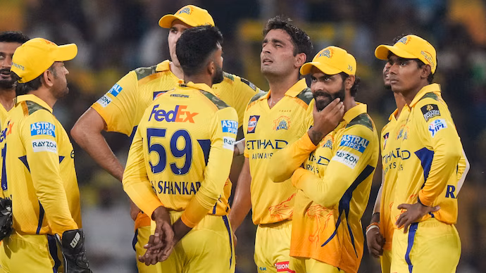 Chennai Super Kings during Ipl