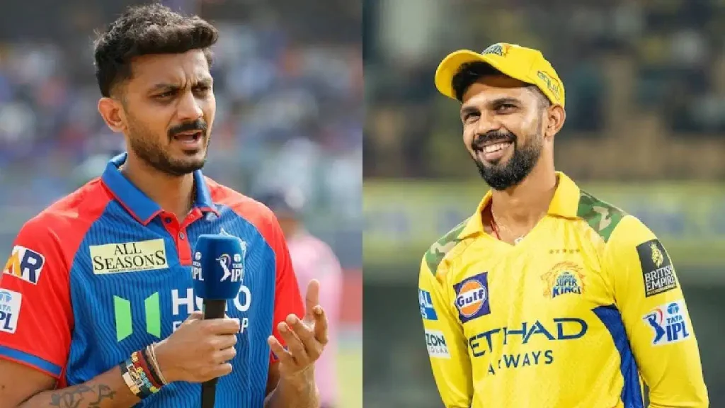CSK vs DC captain during Ipl 2026