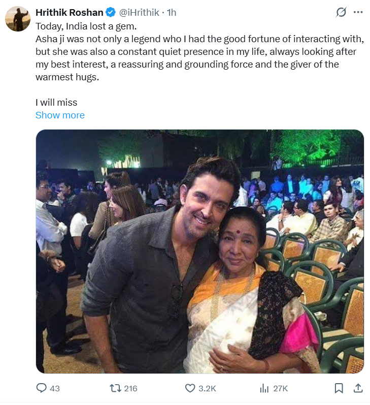  Hrithik Roshan