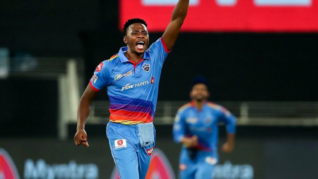 Kagiso Rabada during Ipl