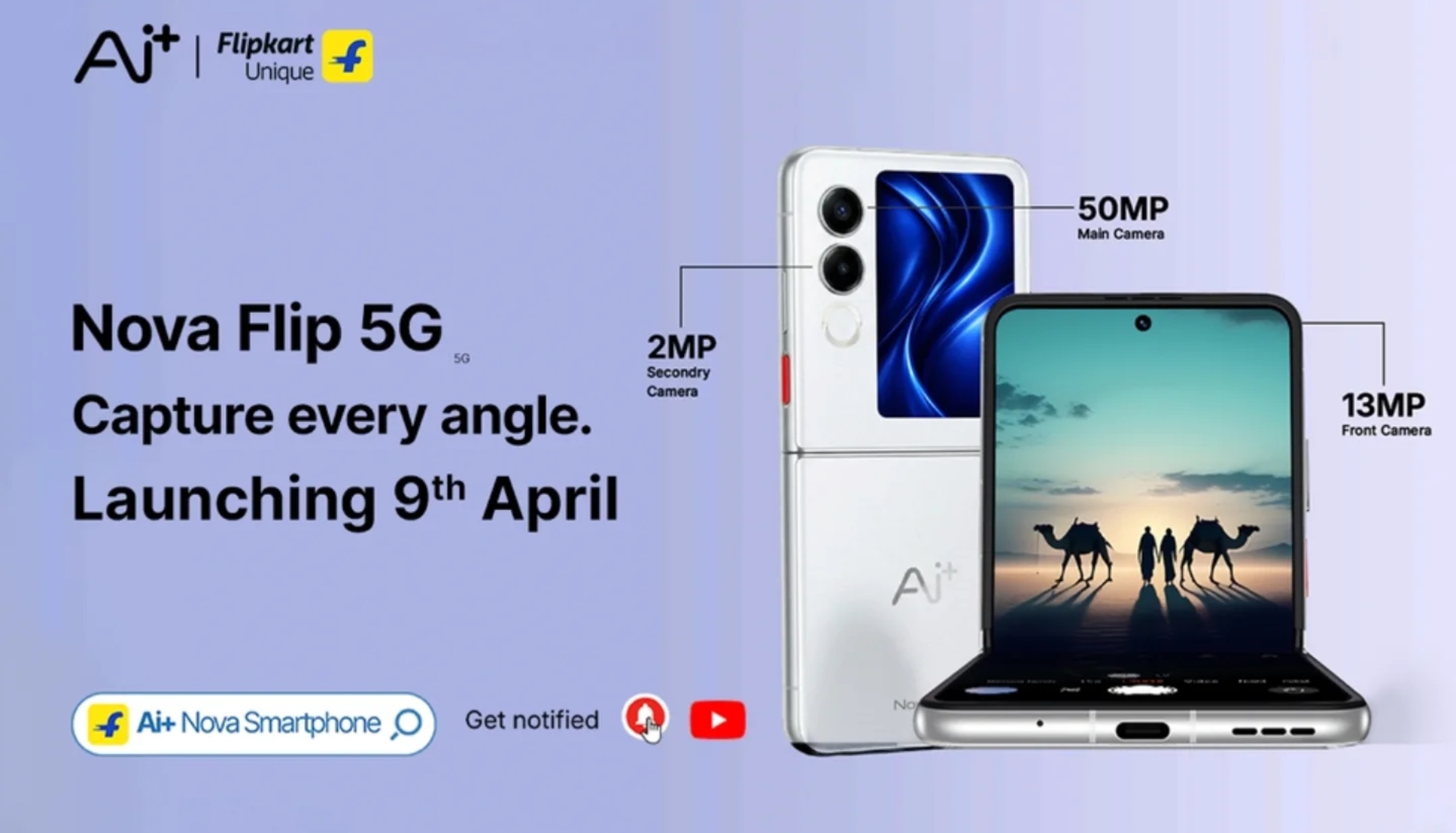 Ai+ Nova Flip