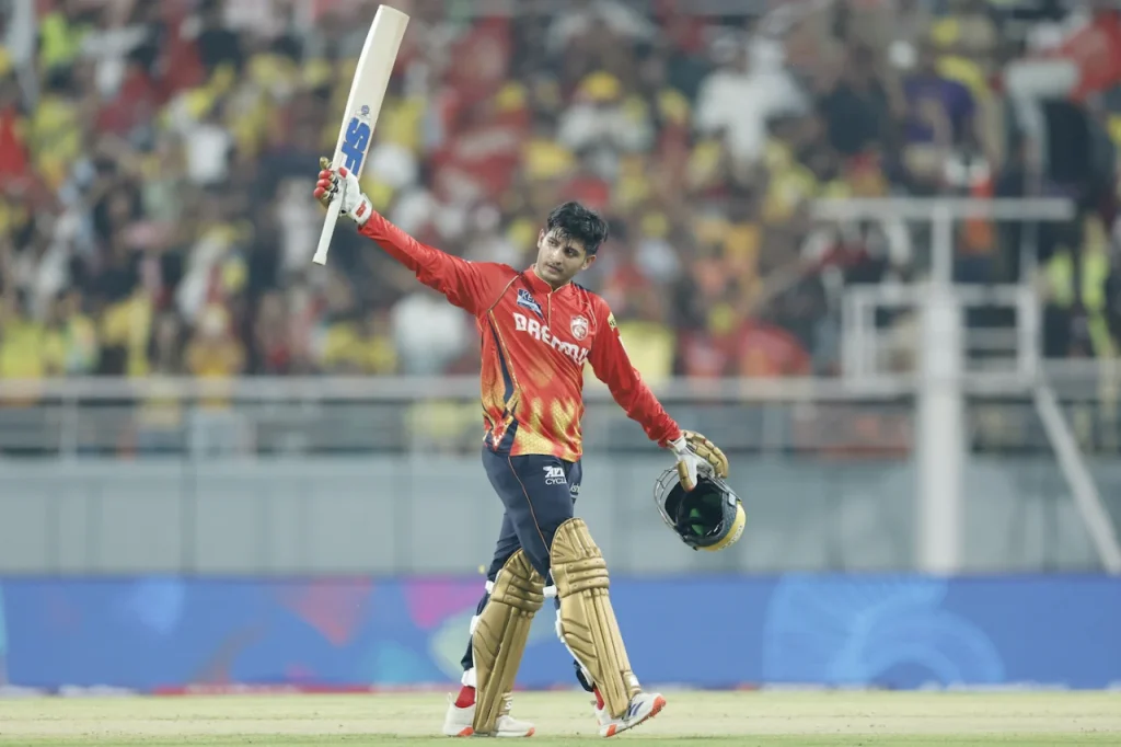 Priyansh Arya during IPL 2026