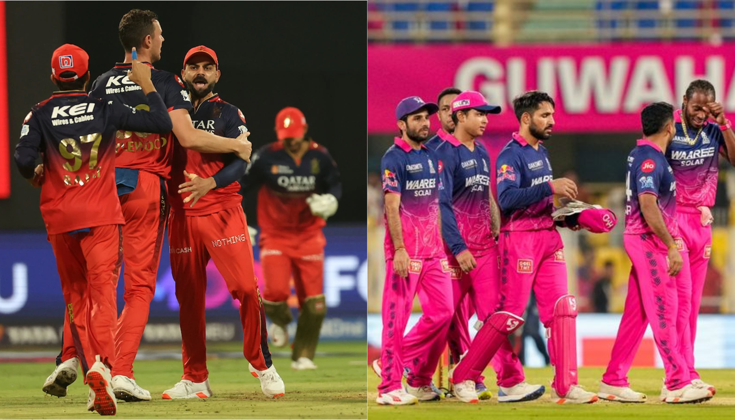 Royal Challengers Bengaluru vs Rajasthan Royals Match