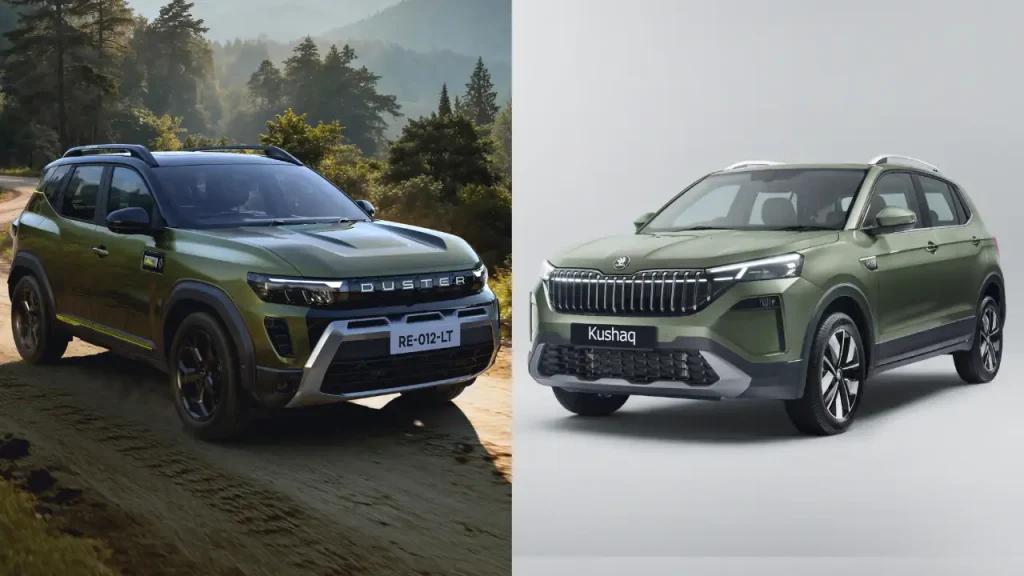 Renault Duster vs Skoda Kushaq 
