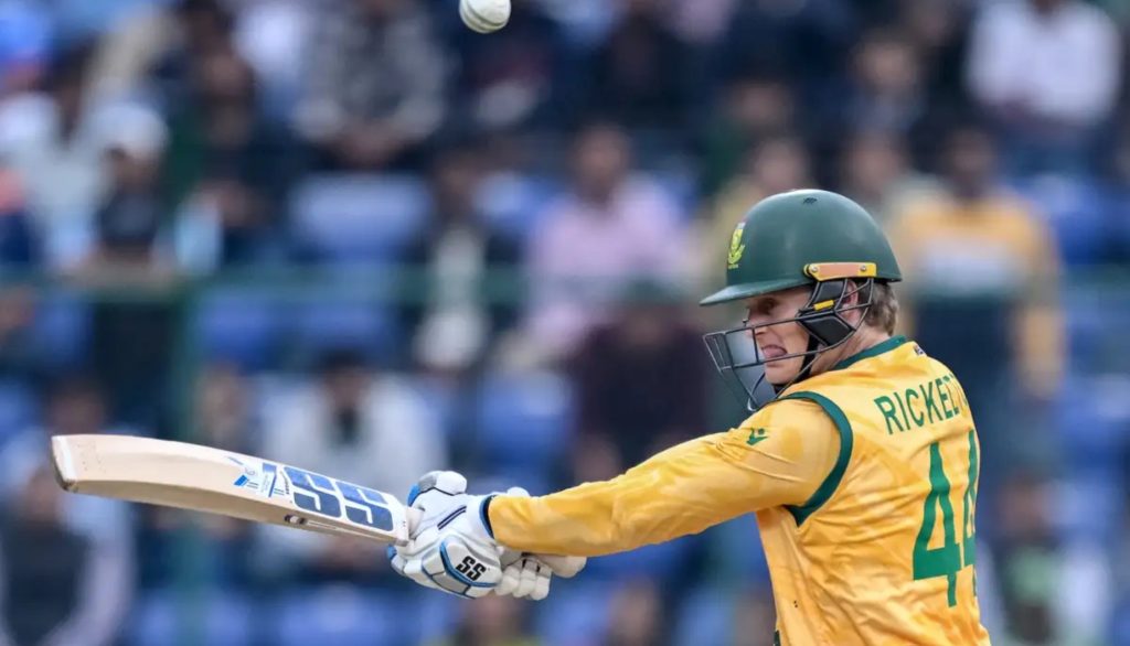 Ryan Rickelton Achievements