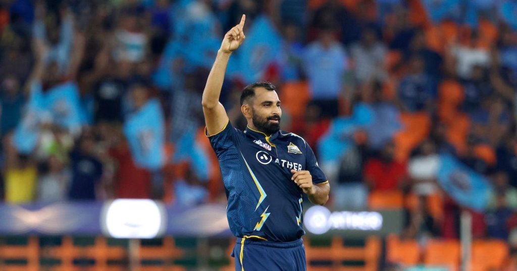 Mohammed Shami during Ipl