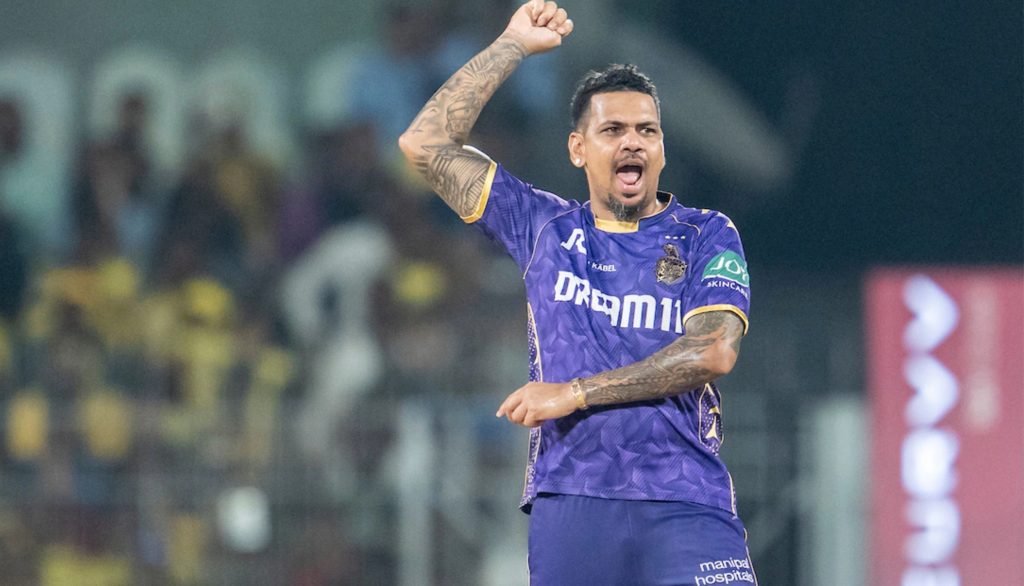 Sunil Narine started his IPL journey in 2012 for the Kolkata Knight Riders.