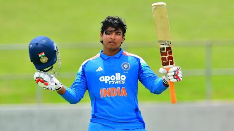 Vaibhav Sooryavanshi during India U19 match