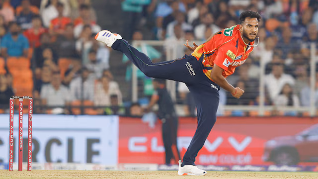 Vijaykumar Vyshak took 3 wickets  on match day