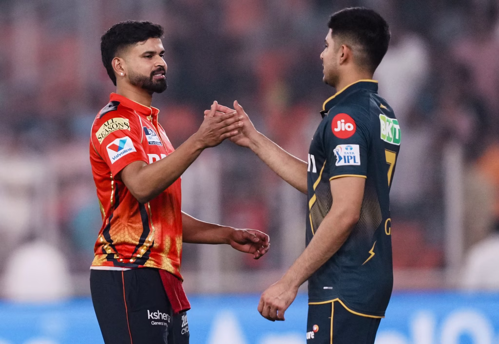 shreyas iyer and shubman gill after match 